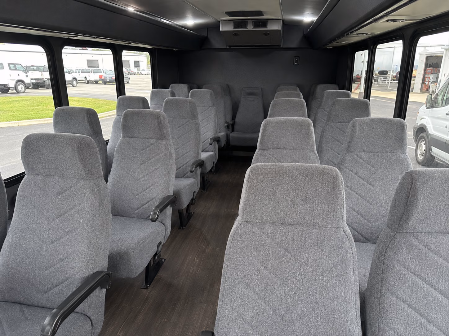 buckeye 20 passenger minibus interior