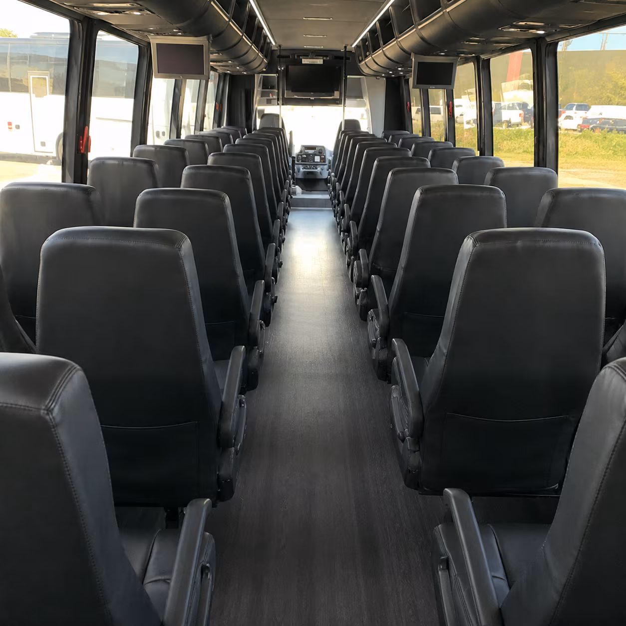 buckeye 30 passenger minibus inside