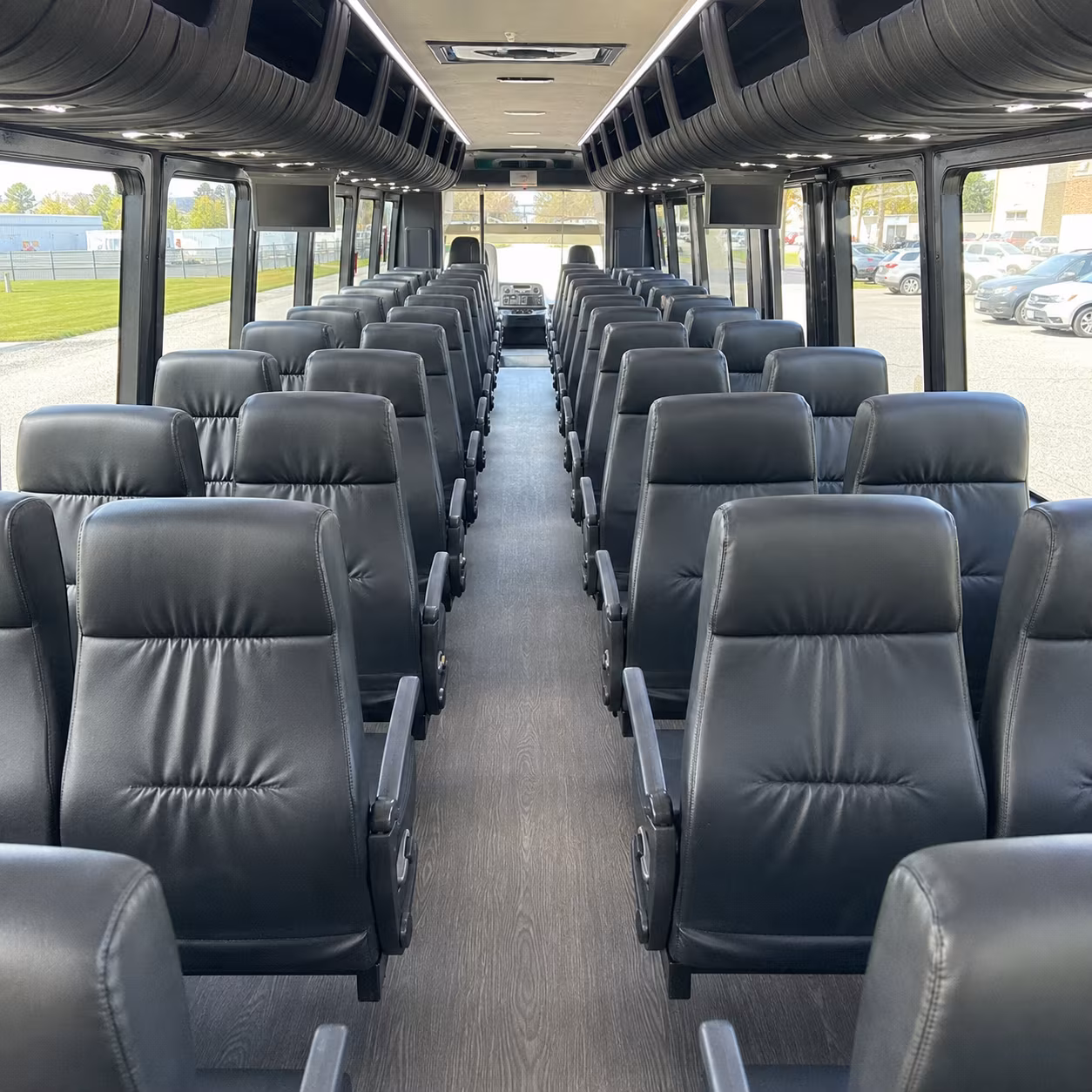 buckeye 30 passenger minibus interior