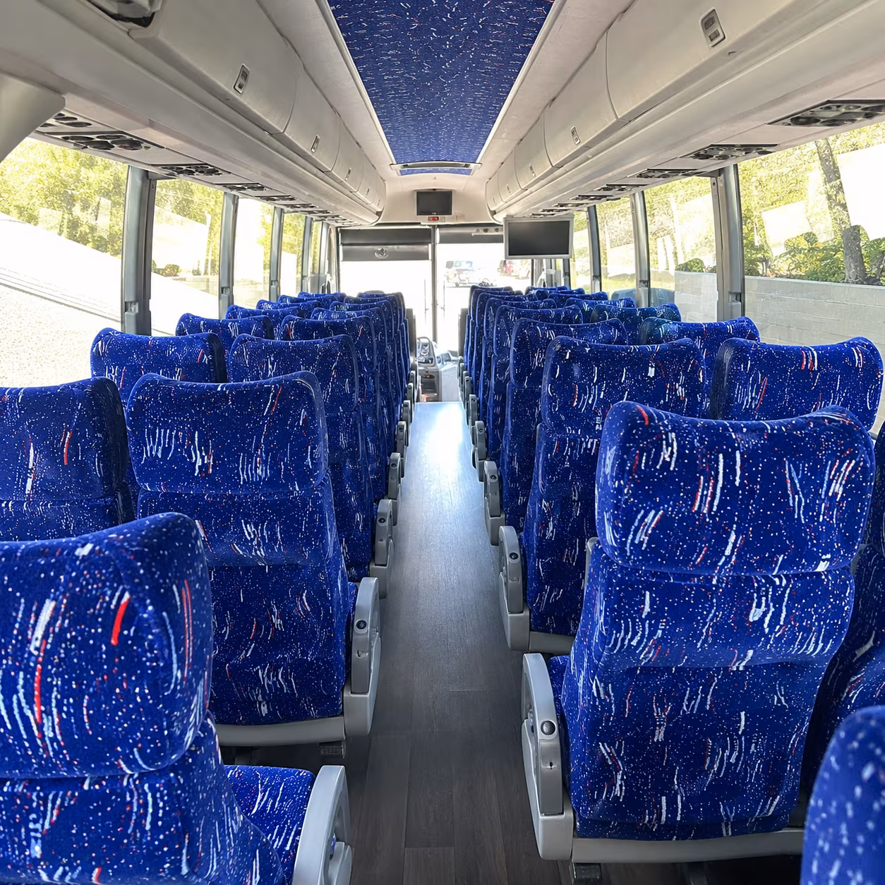 buckeye charter bus interior