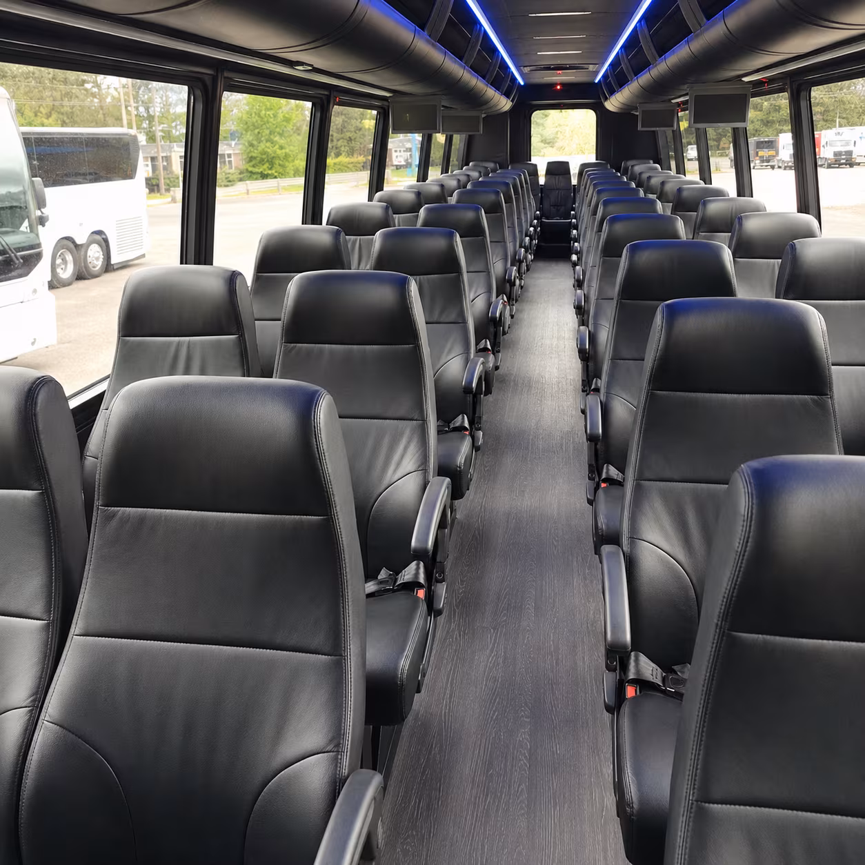 buckeye corporate transportation onboard seating