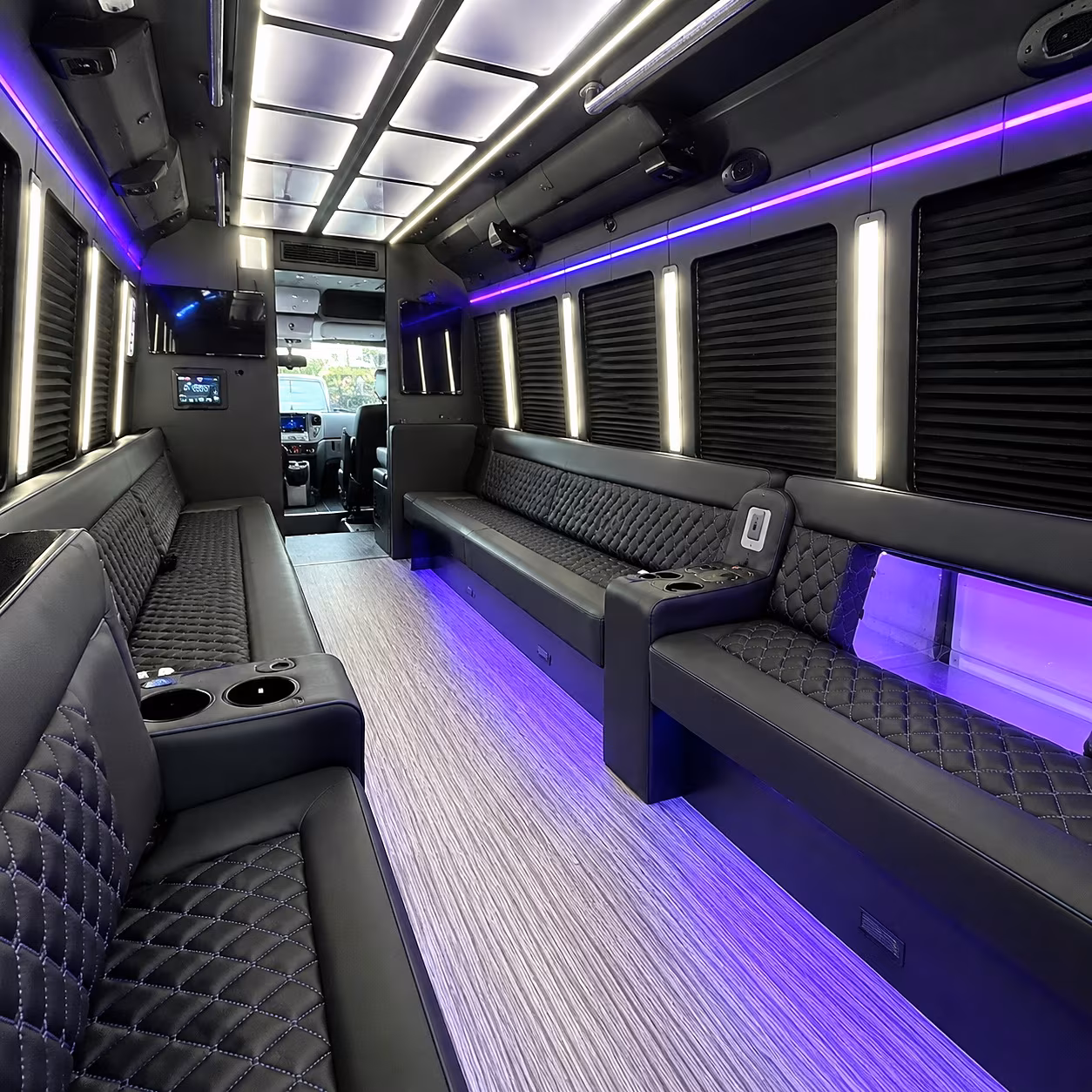 buckeye party bus interior