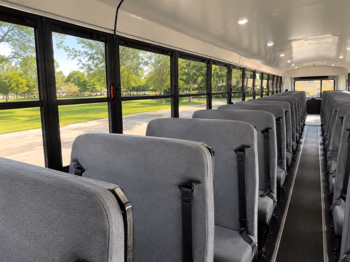buckeye school bus interior