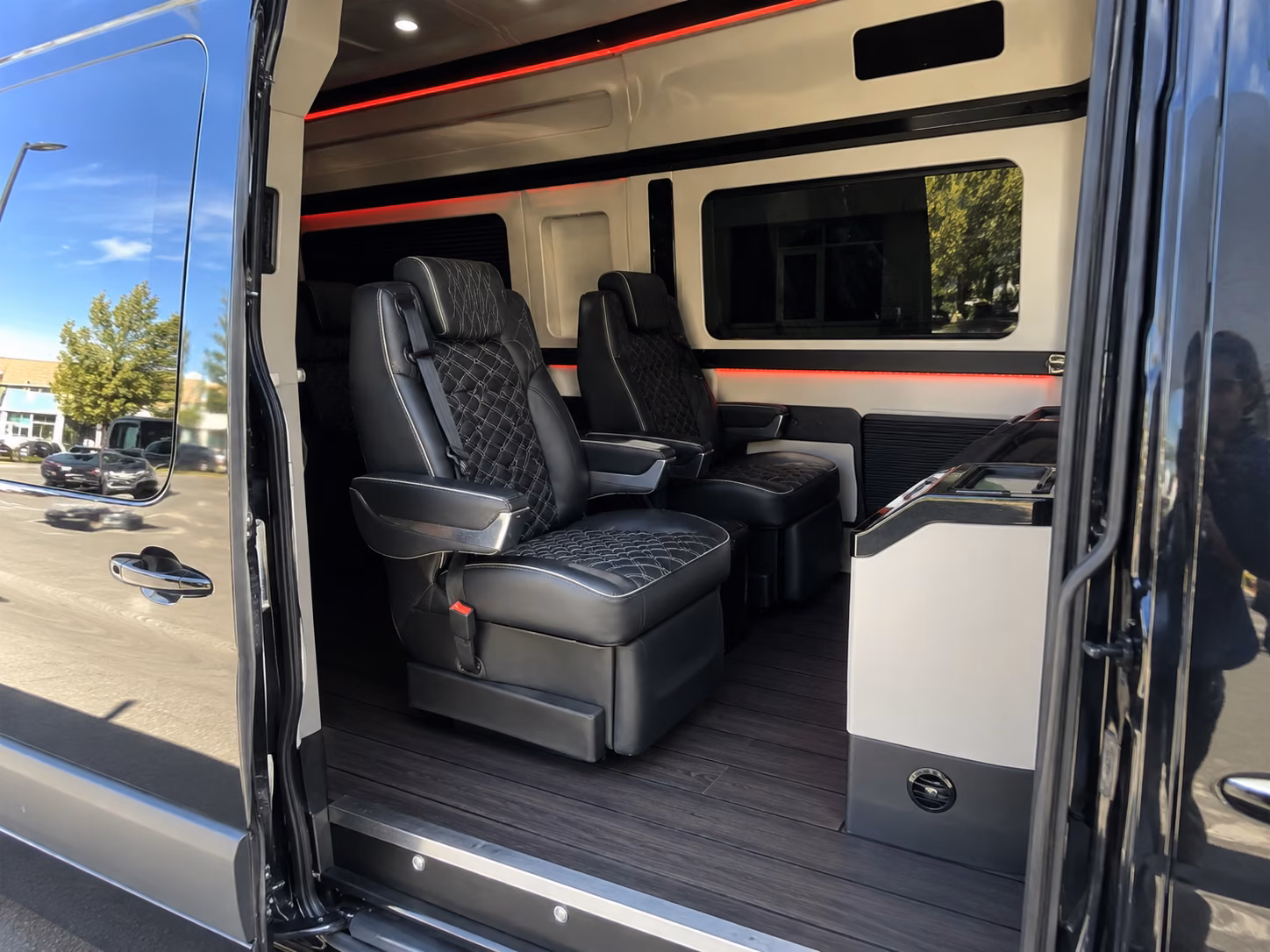buckeye sprinter van with driver interior