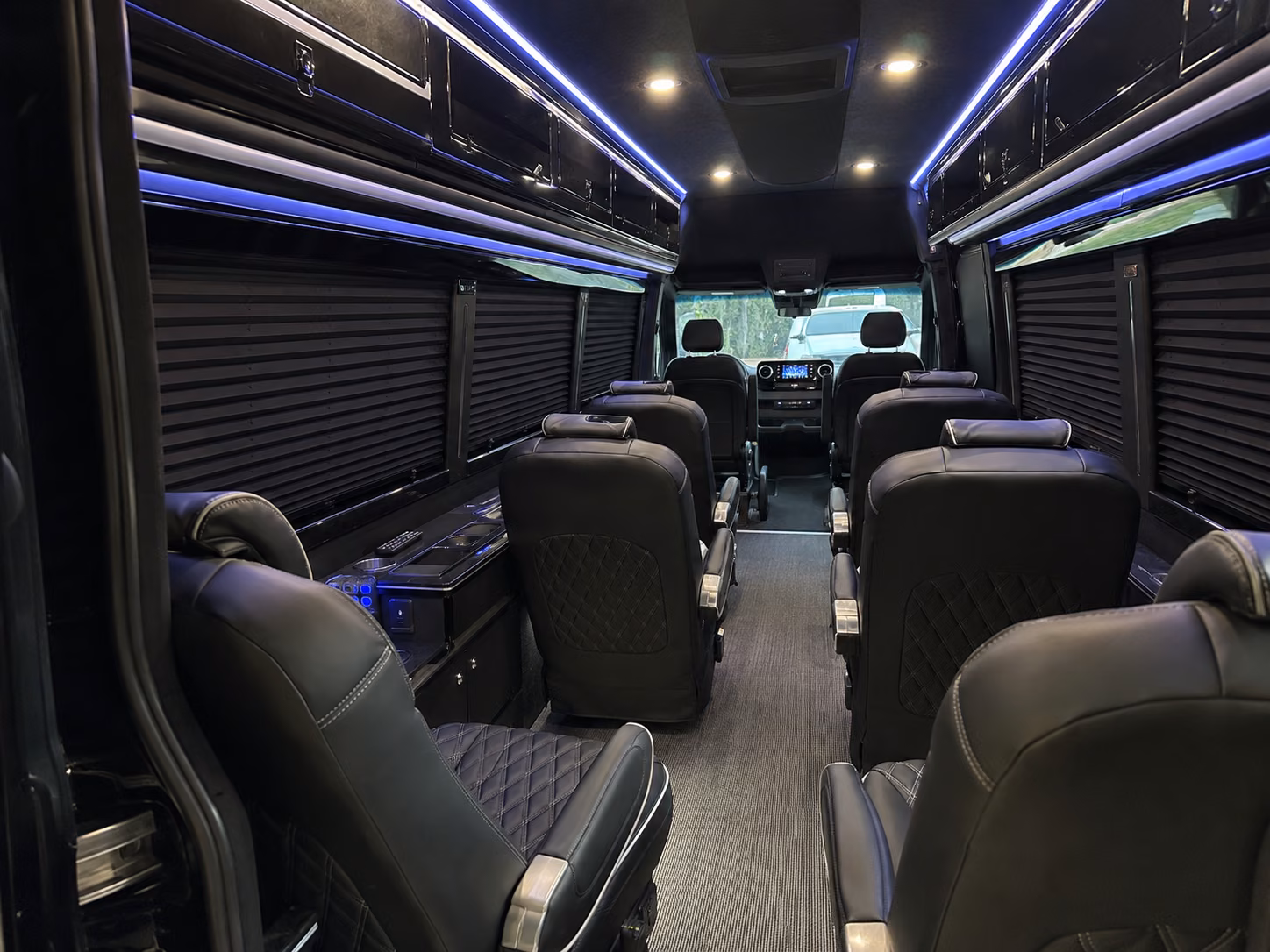 buckeye wine tour transportation onboard seating